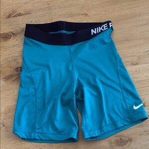 Nike Teal Athletic Shorts